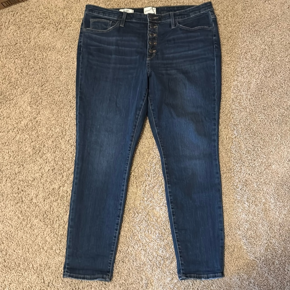 Universal Thread High Rise Skinny Jeans Size 16/33
